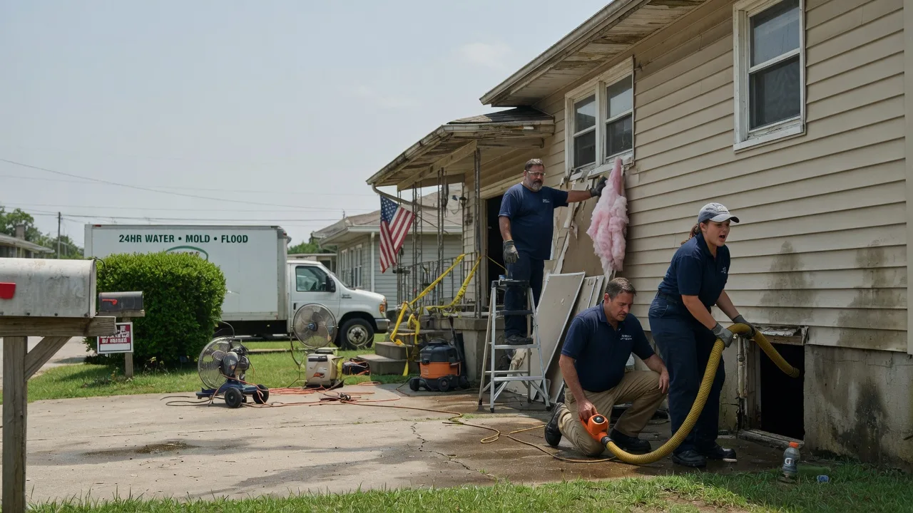 Water Damage Repair in Stonington, IL near me